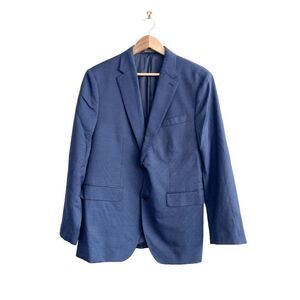Banana Republic Men's Suit BlazerTailored Slim Fit Navy Blue Size 40